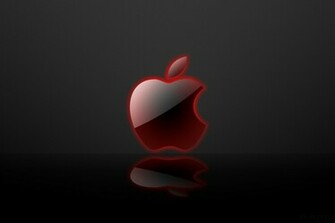 Red Apple Logo Wallpaper HD