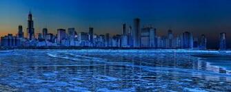 Chicago Dual Monitor Wallpaper HD