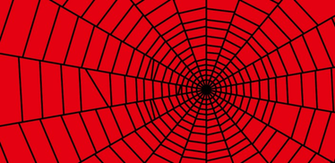 Spiderweb Wallpaper Red