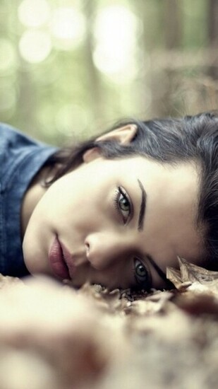Sad Lonely Girl Wallpaper iPhone