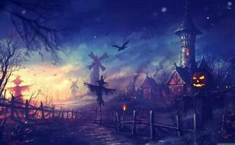 Halloween Night HD Wallpaper In
