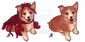 Corgi Lobster By 7rebleclef