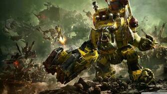Warhammer Dawn Of War Iii Ork Faction 4k HD Desktop