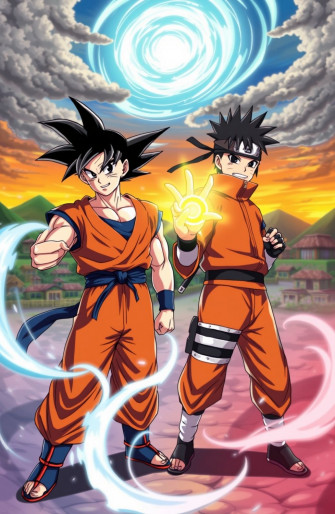 Goku And Naruto Wallpaper