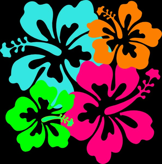 Hibiscus Clip Art At Clker Vector Online Royalty