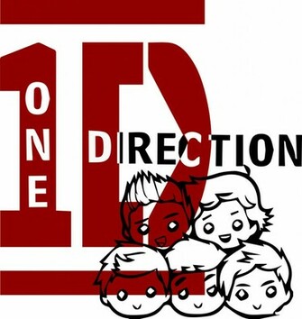 One Direction Logo HD Wallpaper