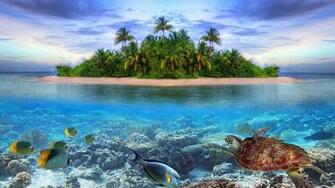 Island Ultra HD 4k Wallpaper