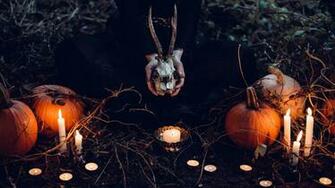Wallpaper Halloween Ritual