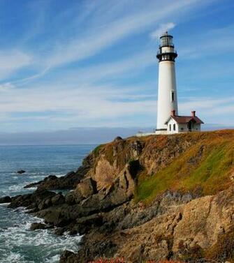 San Francisco Bay Area Lighthouse Wallpaper Beach