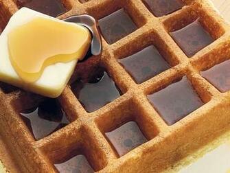 Waffles With Syrup Wallpaper Imgkid The Image