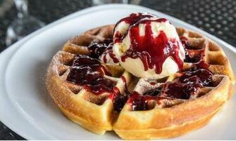 Belgian Waffles Wallpaper