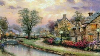 Thomas Kinkade Wallpaper