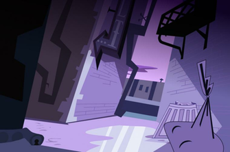 Danny Phantom Alley Background By Green Roc