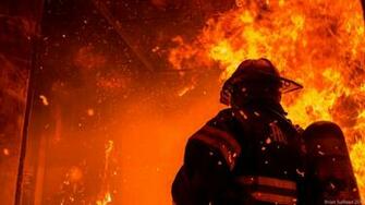 Firefighting Wallpaper