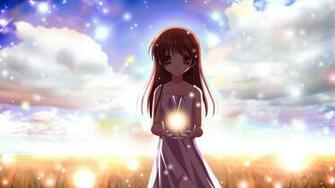 Cute Cartoon Girl Image HD Wallpaper