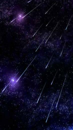 Shooting Stars Abstract And 3d iPhone Wallpaper