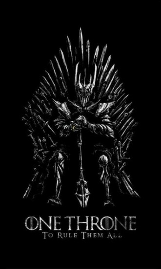 Lord Of Rings Game Thrones Iron Throne Wallpaper