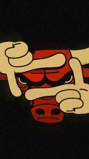 Wallpaper Chicago Bulls Nba Basketball iPhone HD