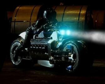 Dodge Tomahawk Motorcycle Bike Power Big Motorcyclist Helmet