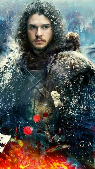 Wallpaper Game Of Thrones Season Jon Snow Daenerys Targaryen