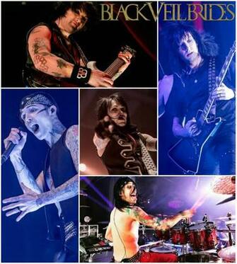 Christian Coma Image Black Veil Brides HD Wallpaper And