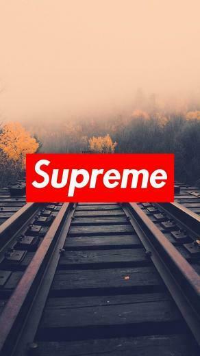 Supreme iPhone X Wallpaper Top