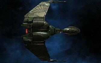 Klingon Bird Of Prey Retro B Rel Class Wallpaper By Drzu On