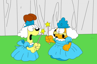 Garfield And Odie Cartoon