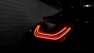 Wallpaper Black Red Vehicle Bmw I8 Parking Lot Tailights