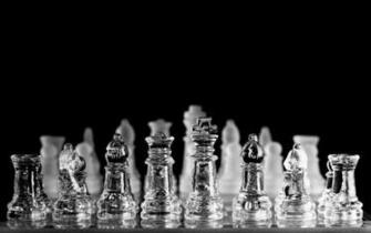 Chess 3d Glass Pieces HD Wallpaper Search More Abstract Arts High