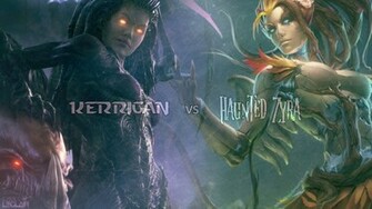 Wallpaper Kerrigan Vs Haunted Zyra By Mllekailynn