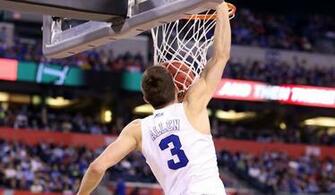 Duke S Grayson Allen Throws Down One Handed Dunk Video