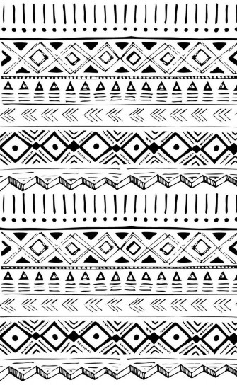Tribal Pattern Wallpaper