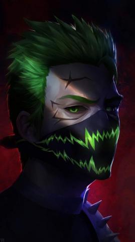 Joker Anime iPhone Wallpaper