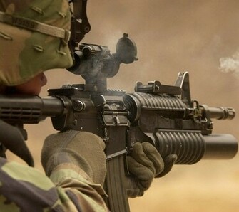 M16 Rifle Wallpaper Assault
