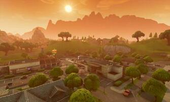 Fortnite Wallpaper Tilted Towers HD