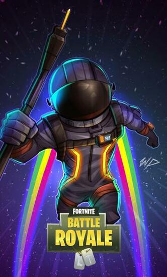 Fortnite Pic Dark Voyager Fan Art iPhone HD
