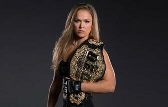Wallpaper Blonde Fighter Champion Mma Ufc Mixed