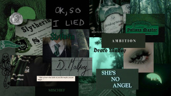 Slytherin Aesthetic Wallpaper By Sonyamt