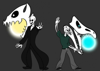 Gaster And Lost Follower By Doodlehappydavis