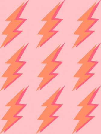 Lightning Bolt Wallpaper Background Preppy Hippie
