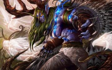 Time Weathered And Powerful Malfurion Stormrage Was