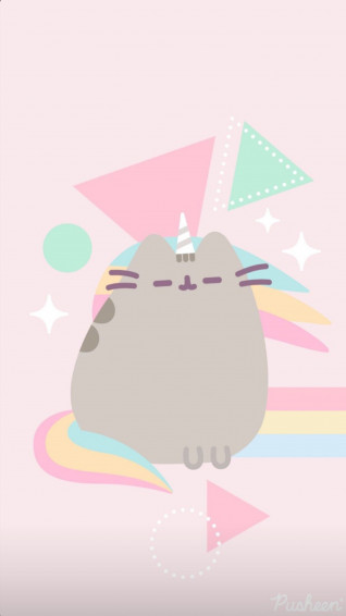 Cute Pusheen Cat Journal Cards Wallpaper