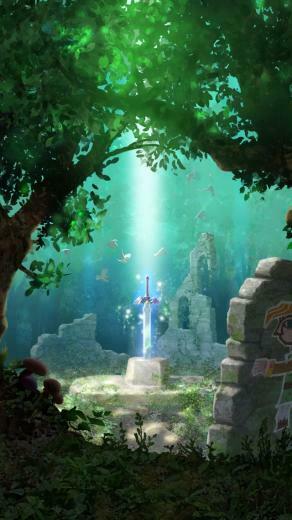 The Legend Of Zelda Wallpaper Art Game