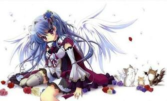 Angel And Roses Wallpaper