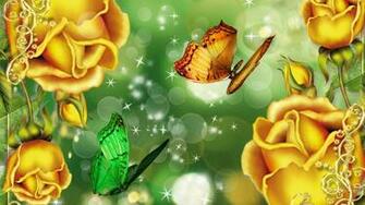 Green And Gold Wallpaper HD Desktopinhq Net