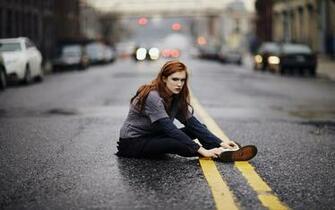 Doc Martens Fashion Model Wallpaper Stock