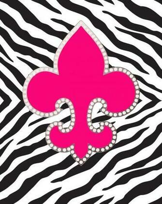 Walliepad Wallpaper For iPad Zebra Print Bling