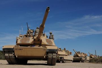 M1a2 Abrams Main Battle Tank Military
