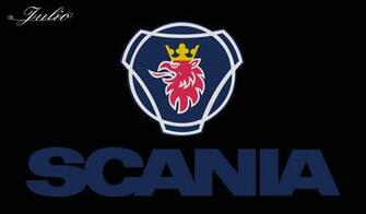 Wallpaper Scania Logo S